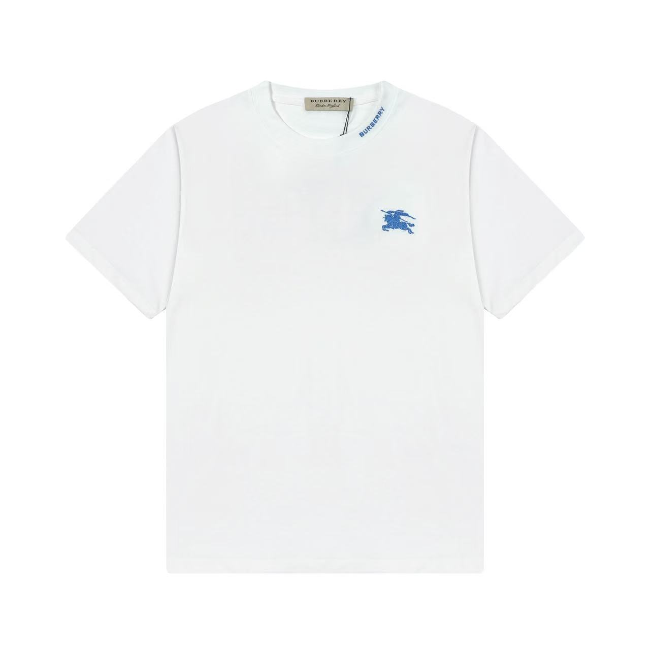 Burberry's new embroidered logo T-shirt