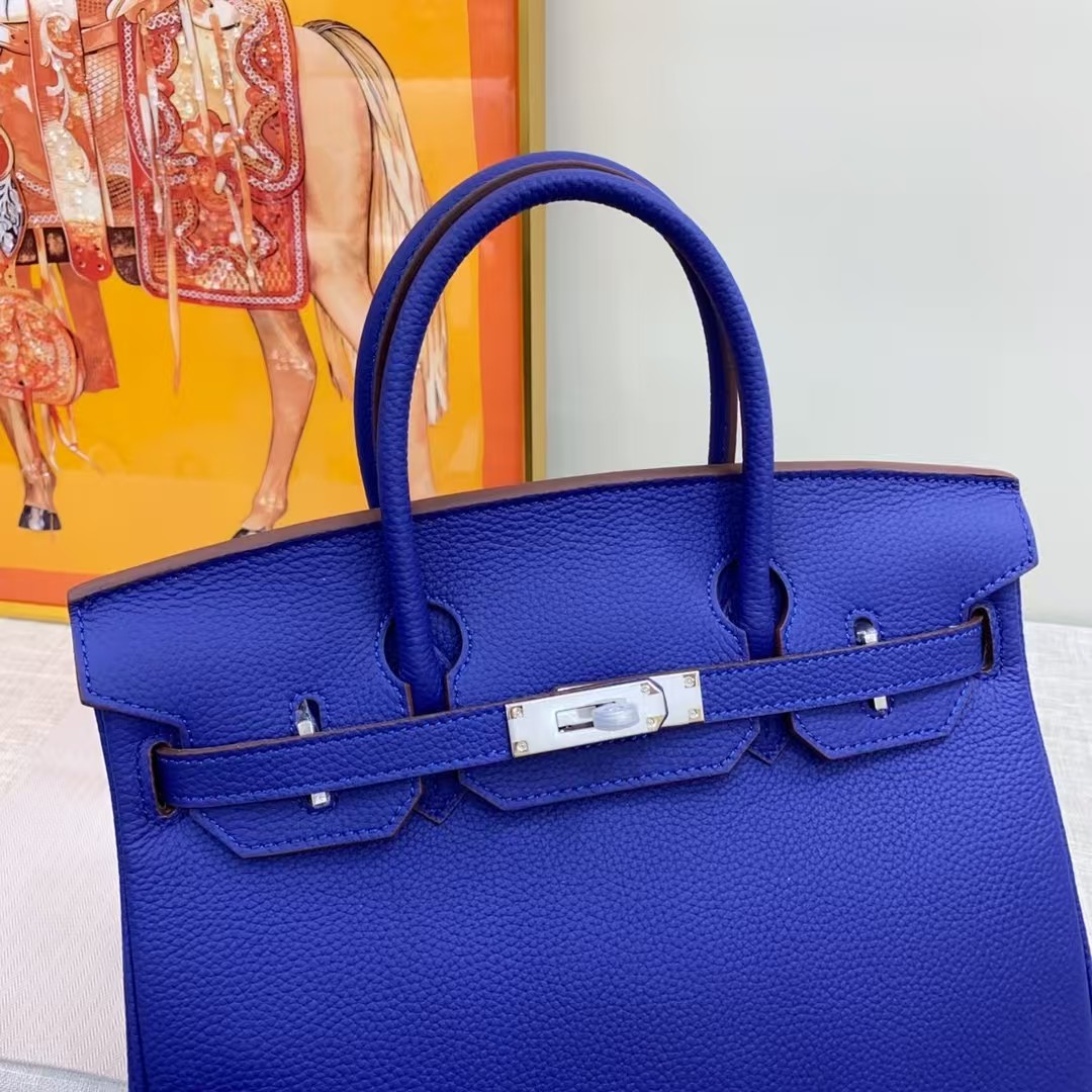Hermes Birkin Lichee Pattern tote handbag