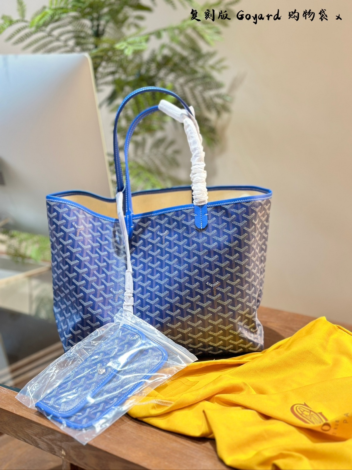 Replica Dior saddle bag & Goyard tote bag