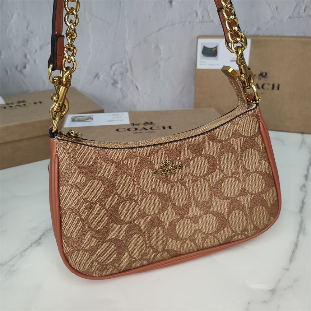 Coach Teri Shoulder Bag In Signature Canvas