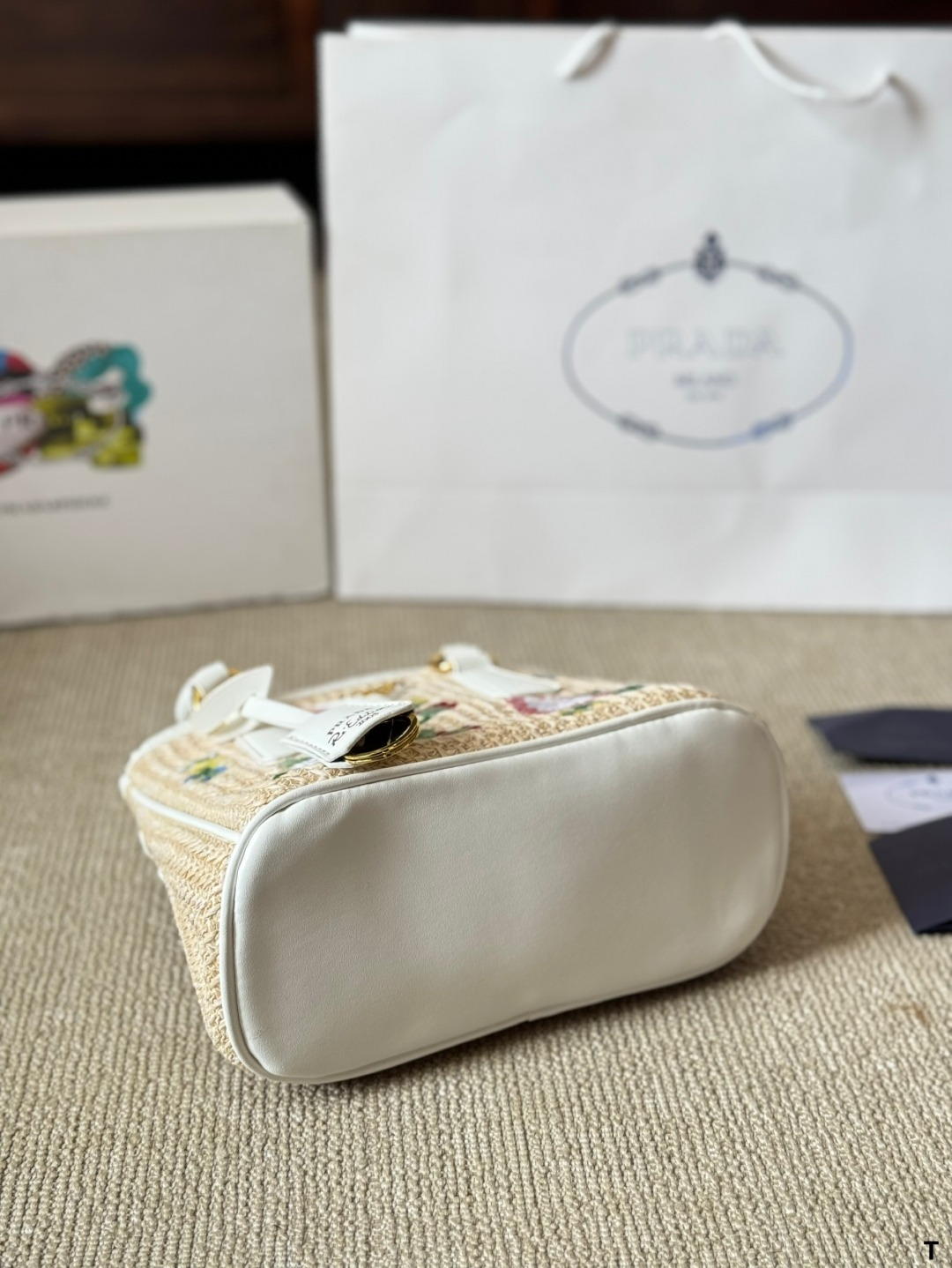 Replica -Prada Beautiful straw bag