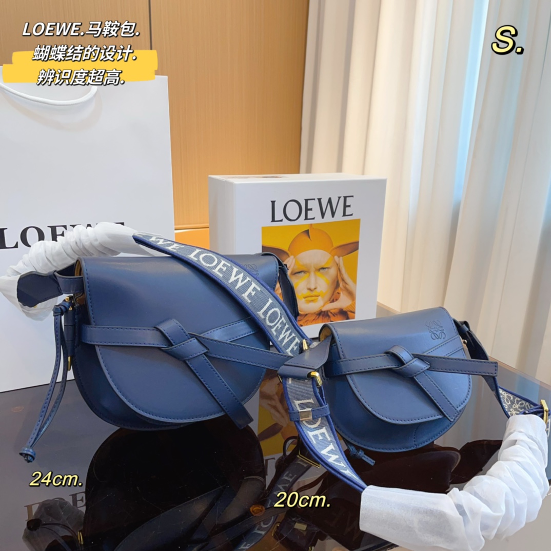 Replica Loewe Gate Small Canvas Jacquard-Trimmed Leather Shoulder Bag