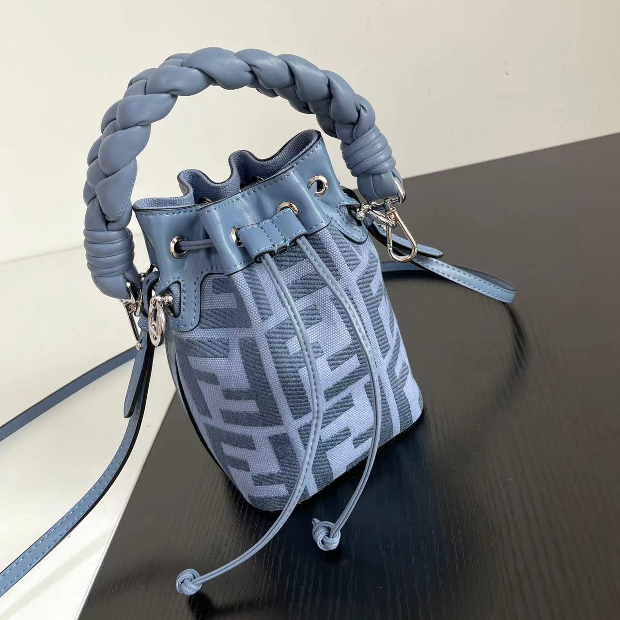 Fendi version bucket crossbody shoulder bag