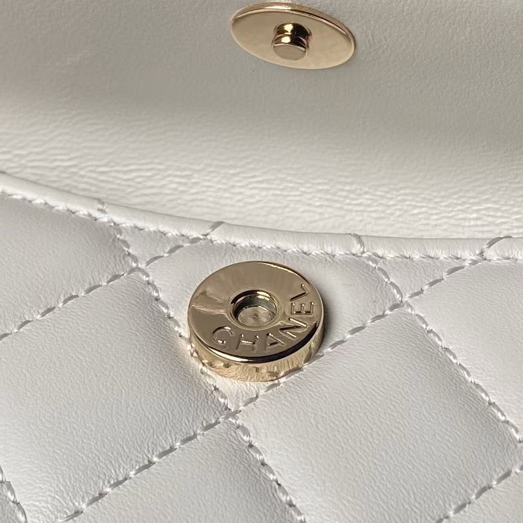 CHANEL Mini Sheepskin Backpack 12A Top Quality