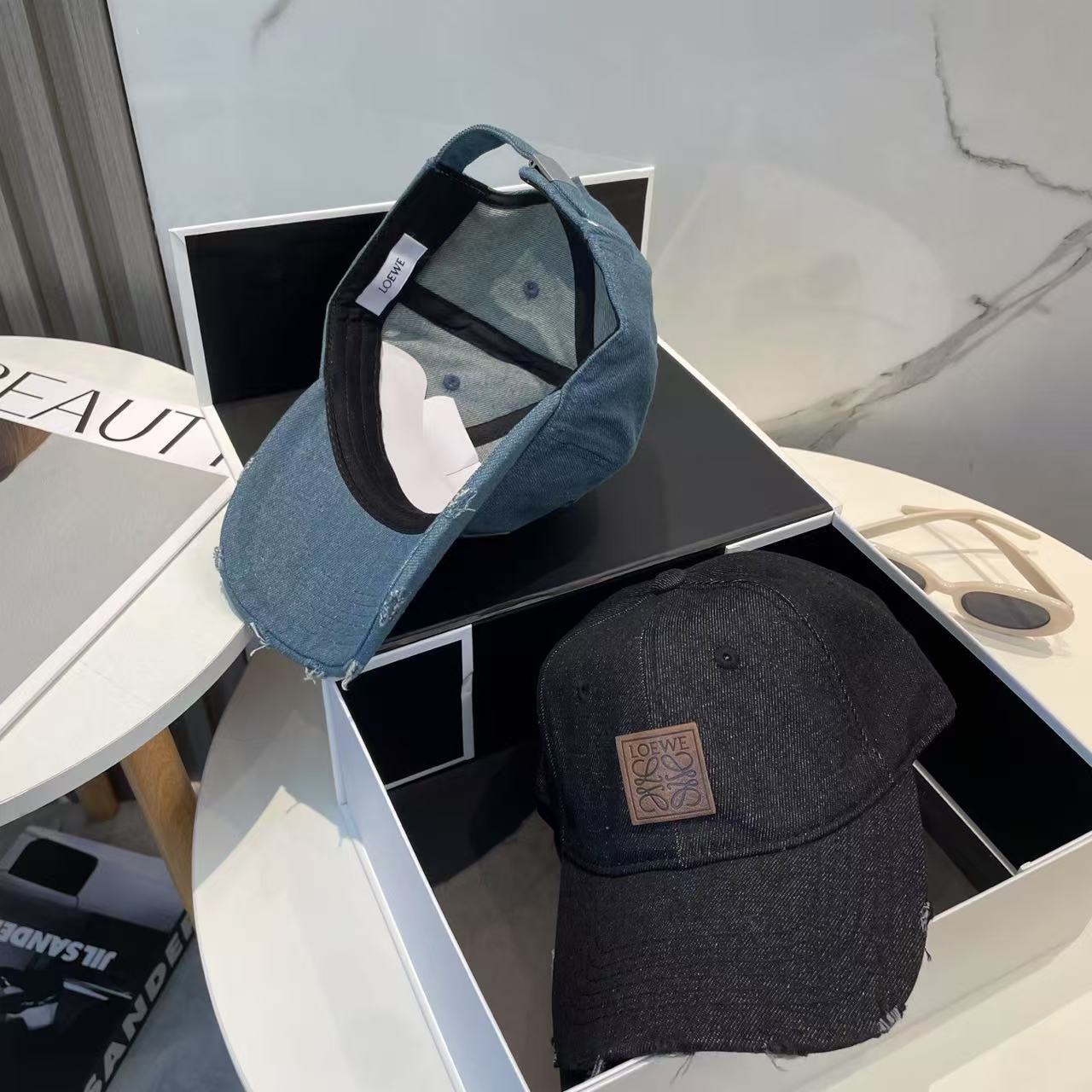 LOEWE washed cowboy hat