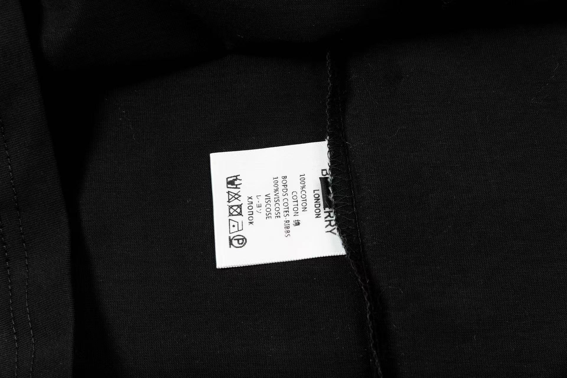 Burberry's new embroidered logo T-shirt