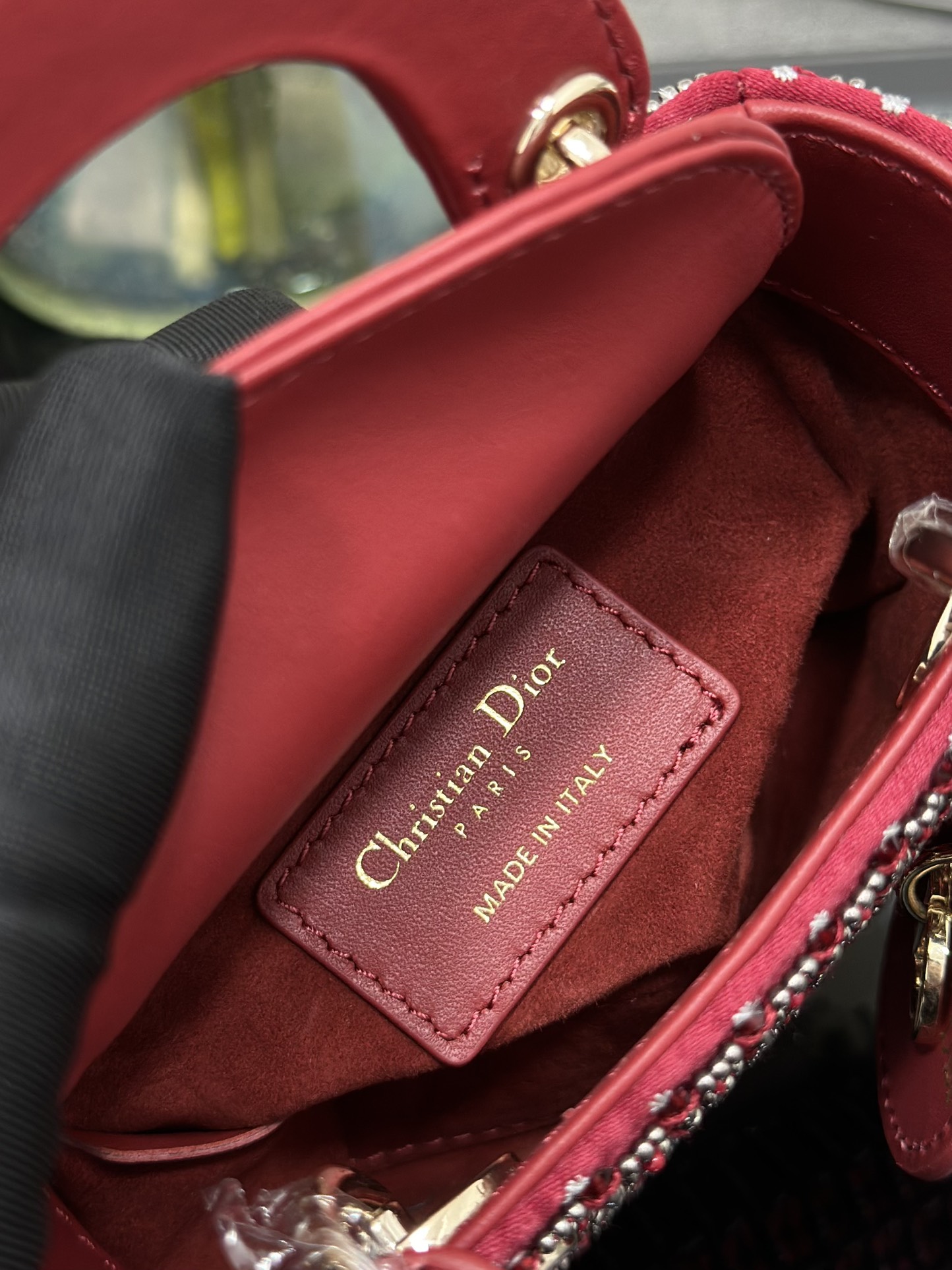 Top version Lady Dior handbag