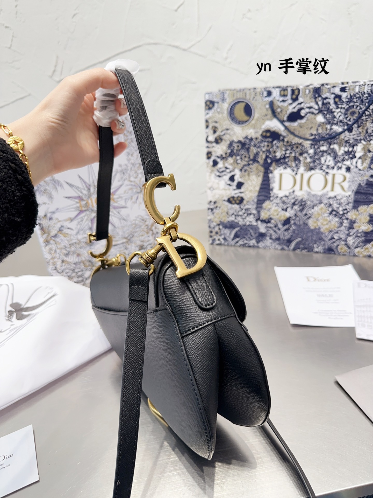 Dior saddle bag