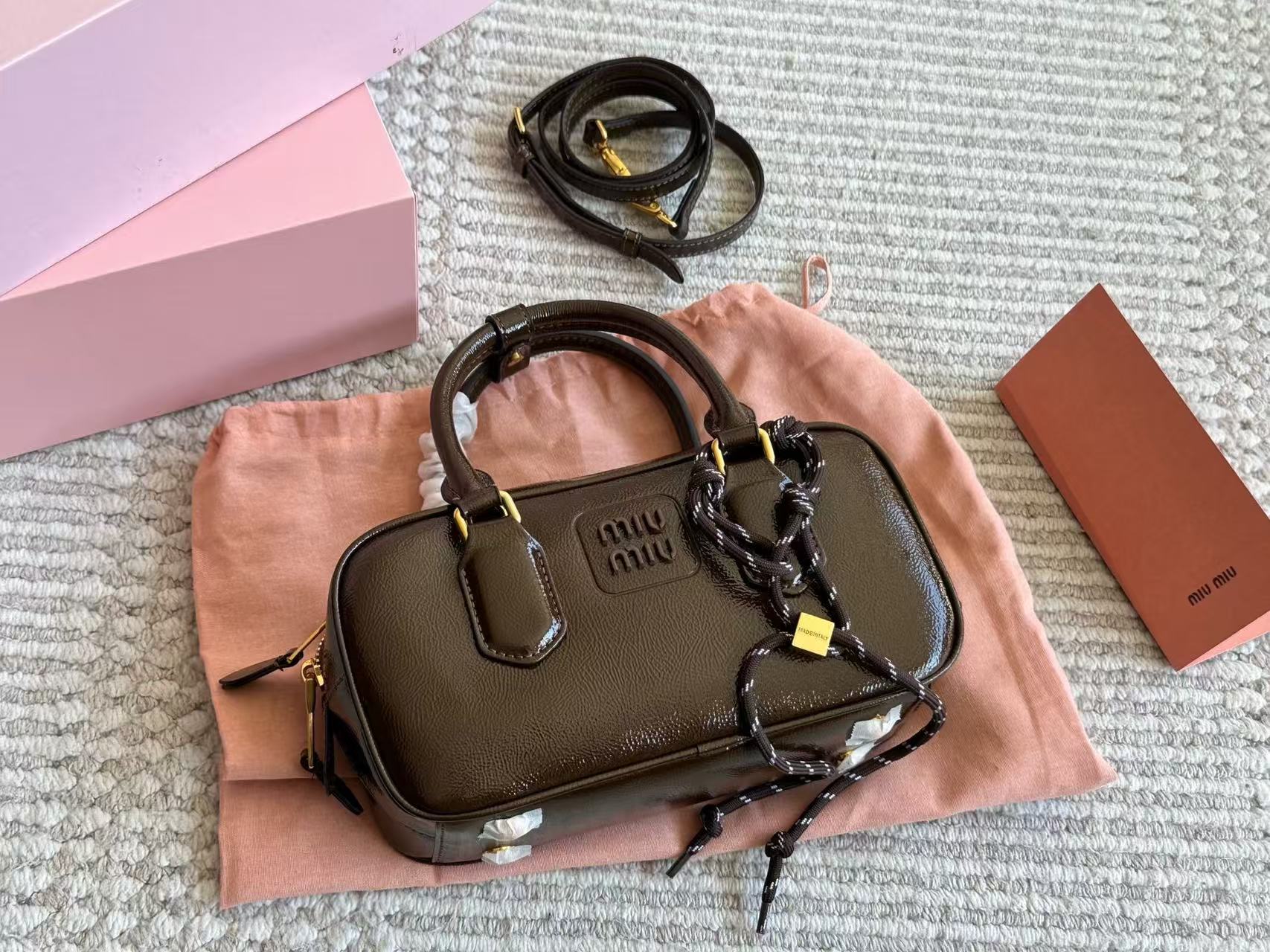 MIUMIU Classic bowling briefcase