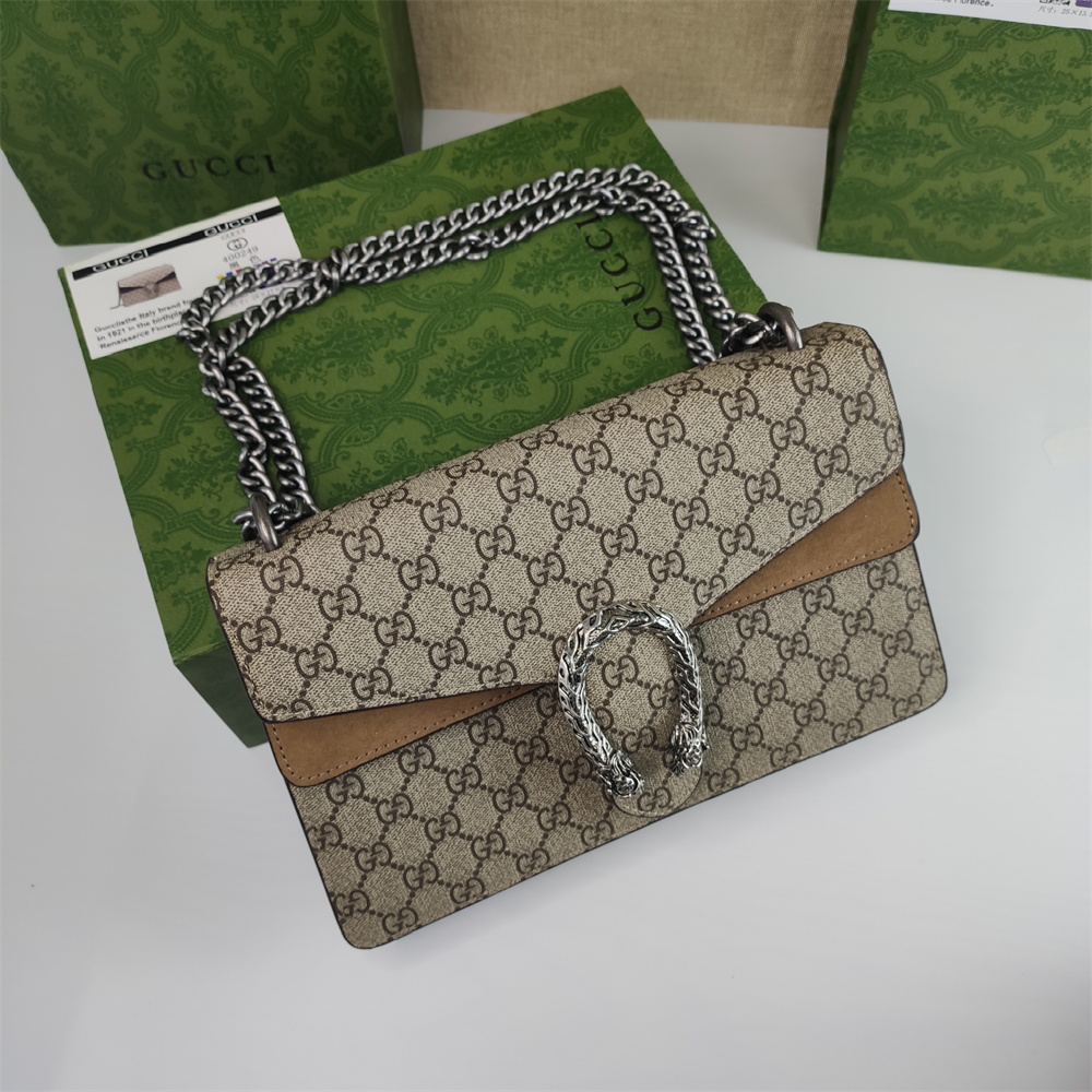 Gucci Dionysus Gg Canvas Small Shoulder Bag 16.5cm 25cm 28cm for Option