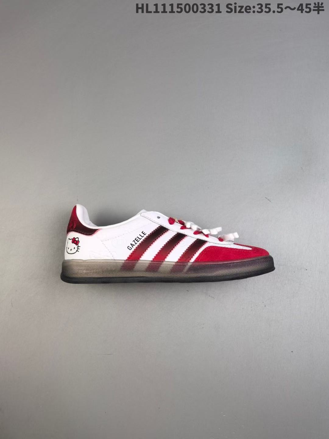 Adidas originals gazelle indoor xhello kitty凯
