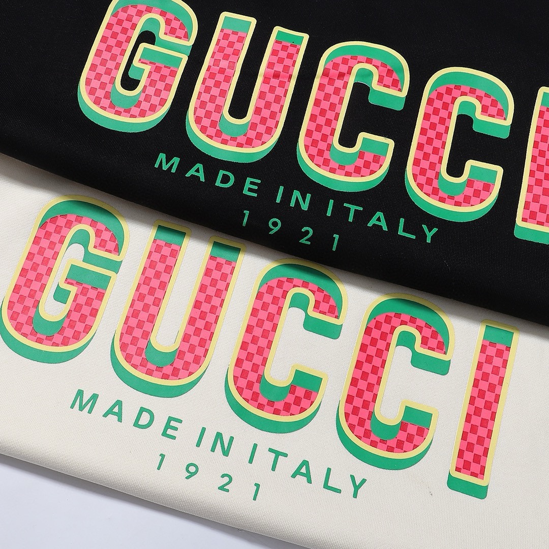 Replica GUCCI printed crew-neck hoodie