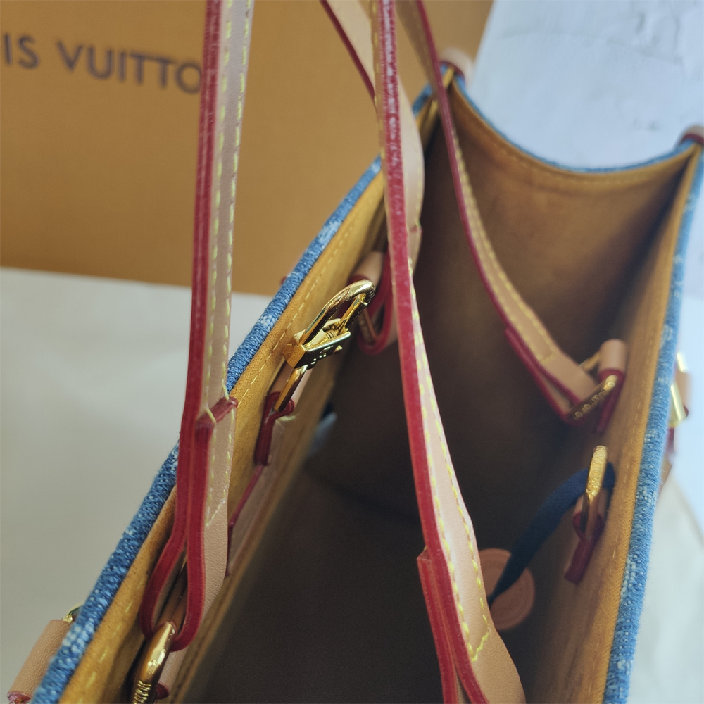 Louis Vuitton Denim Tote Bag