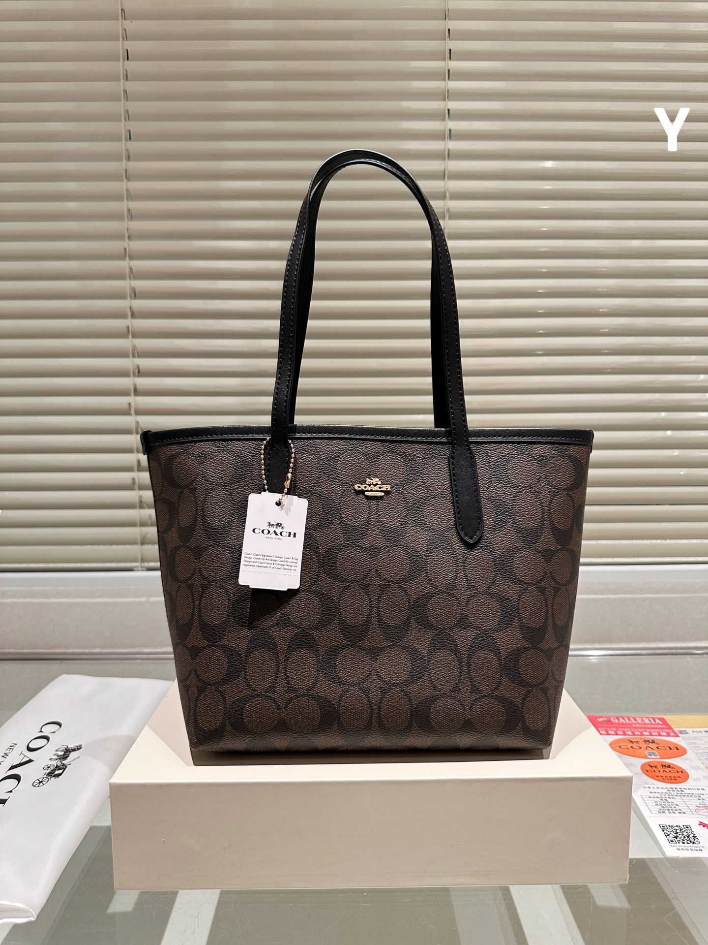 Replica Coach city Tote bag
