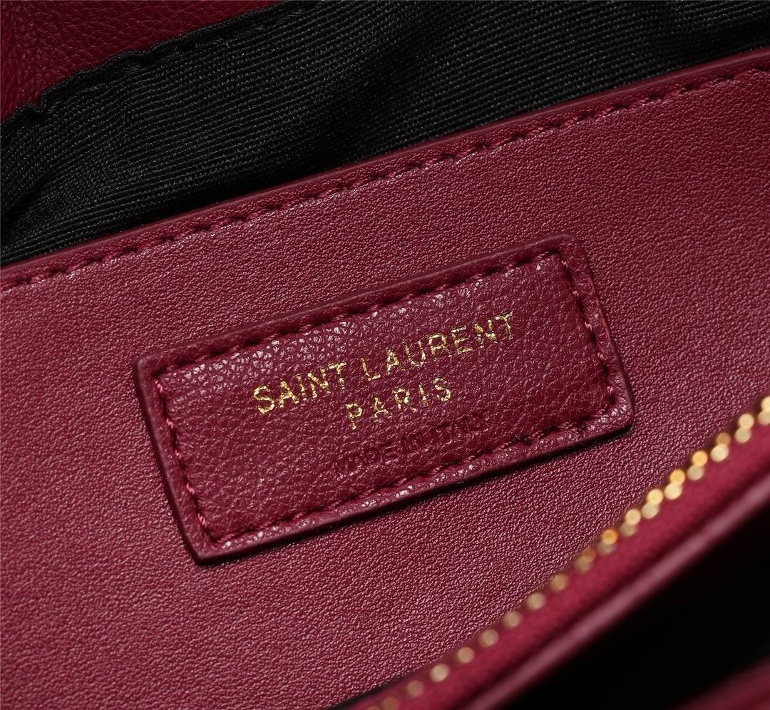 YSL Saint Laurent College medium chain bag