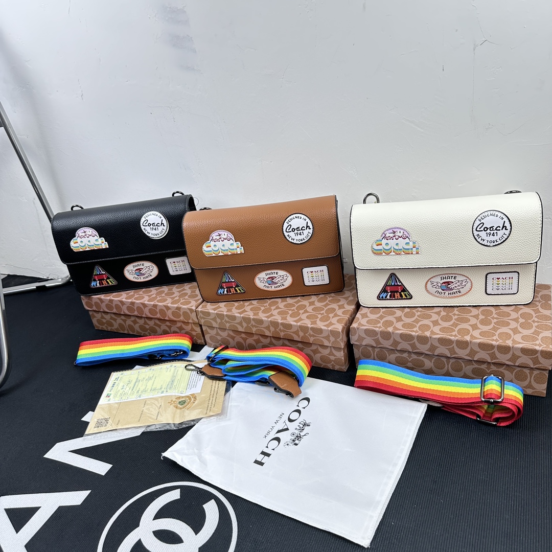 Coach camouflage crossbody bag