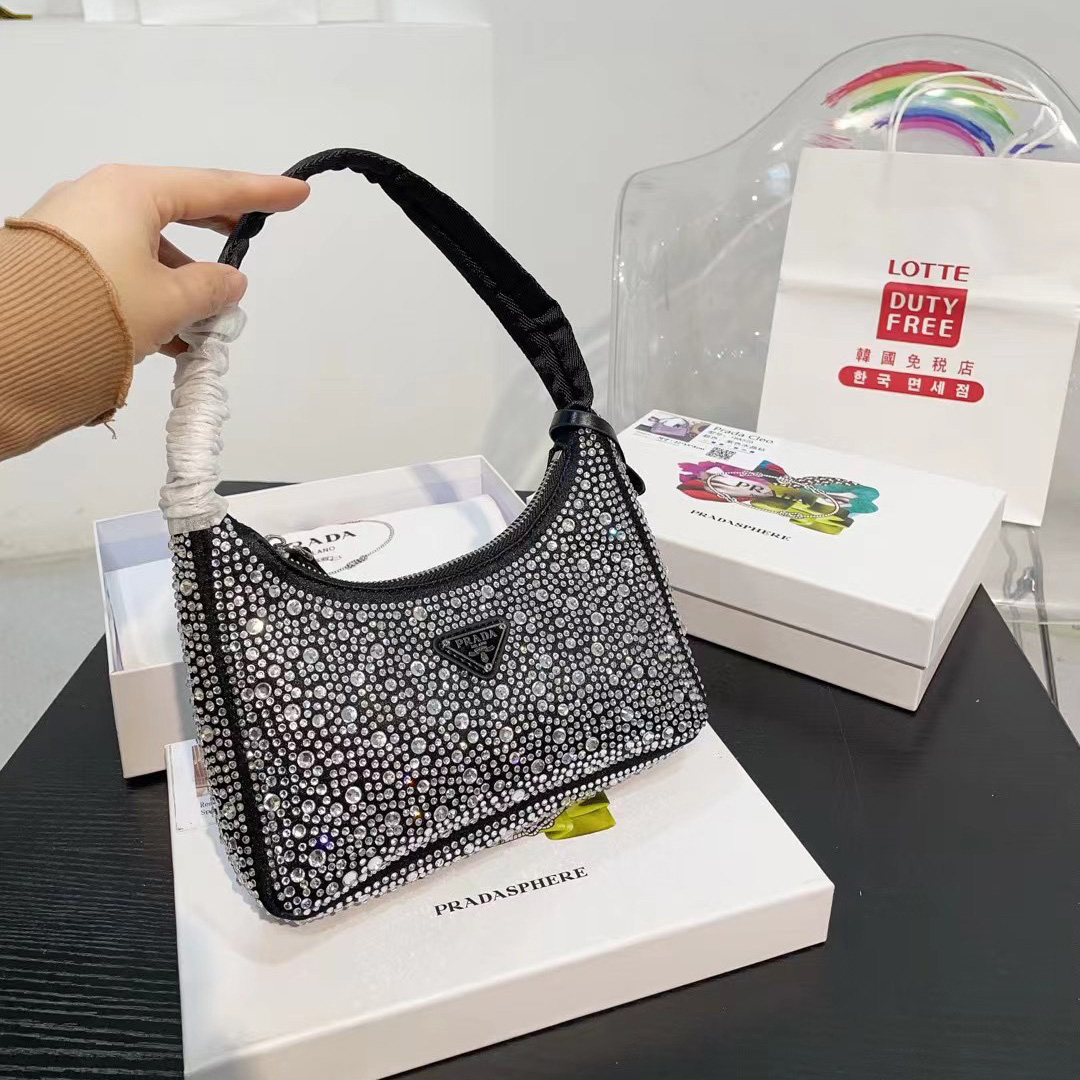 Prada Diamond armpit Bag