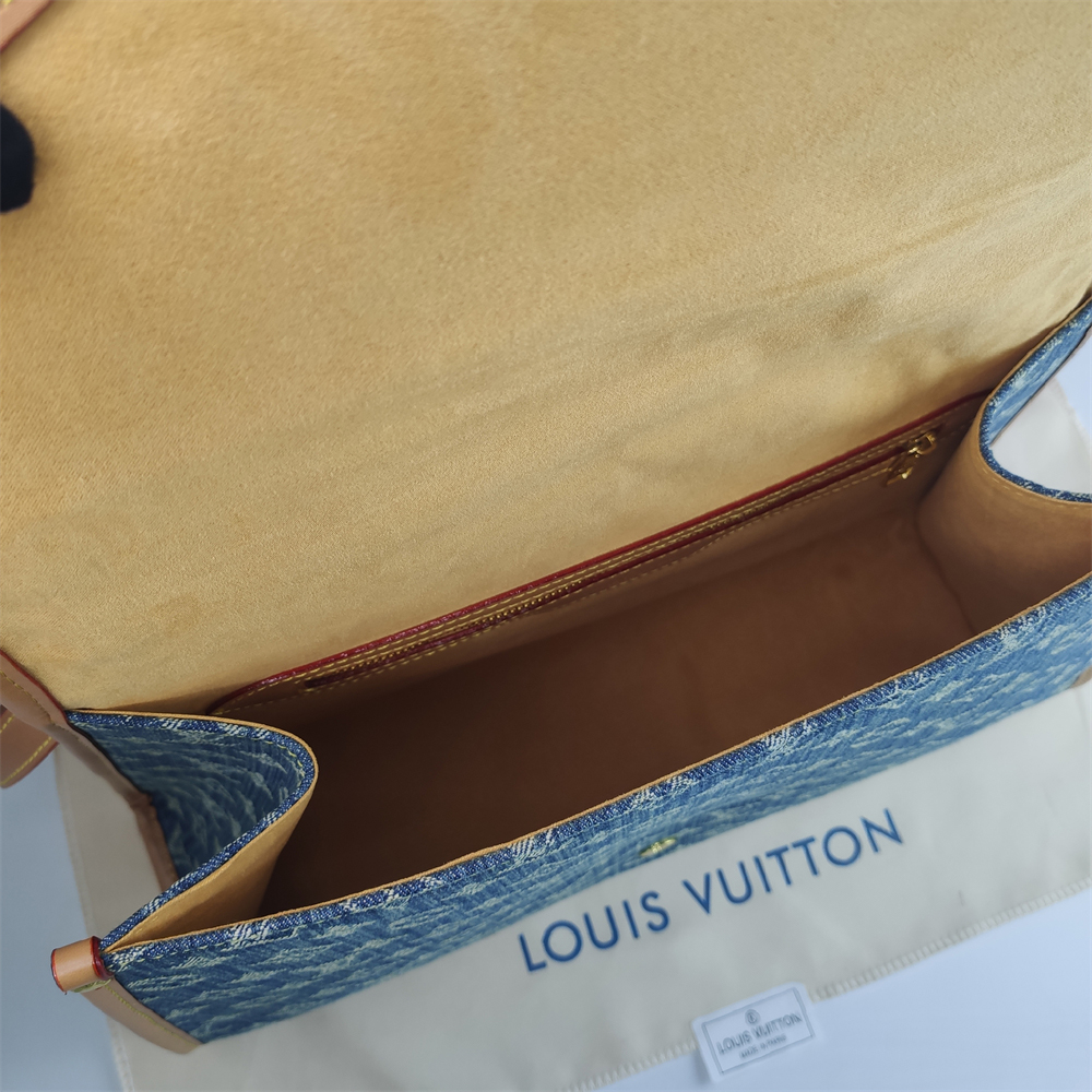 LV Louis Vuitton Denim Nurse Bag