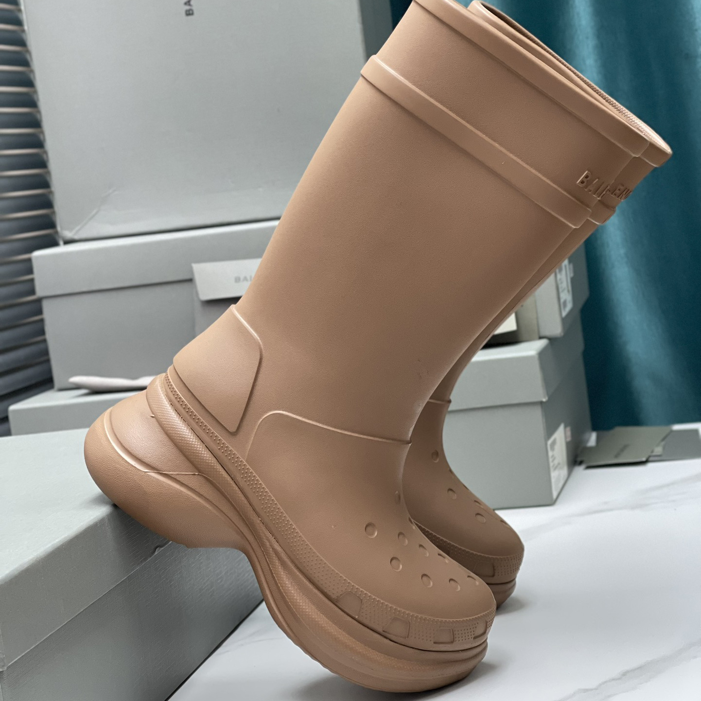 Balenciaga*Sunner boots TPU soft sole