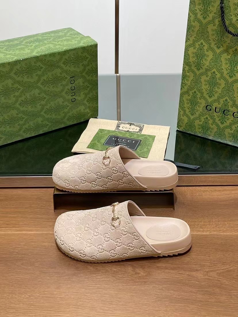 High Quality Gucci Horsebit mules Slippers