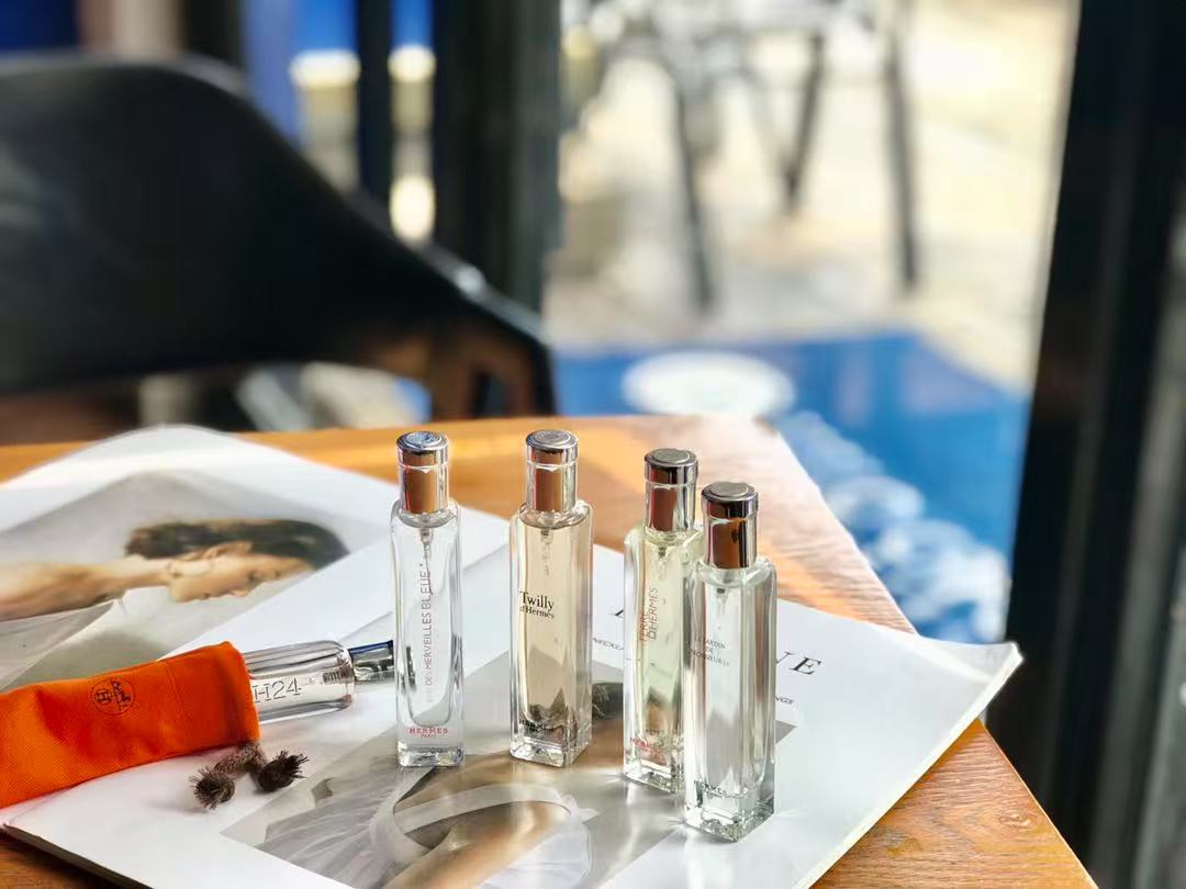 Hermes perfume sample 5-piece set