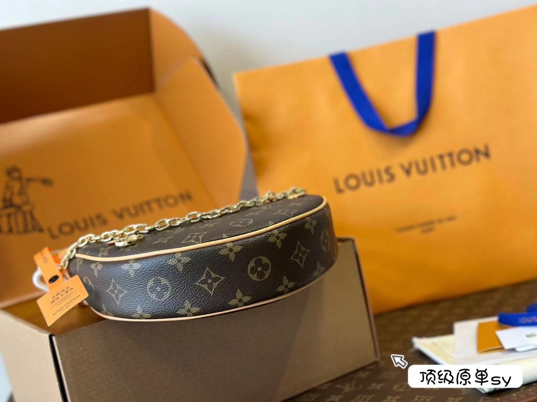 Louis Vuitton denim Moon Odeo Moneygram bag