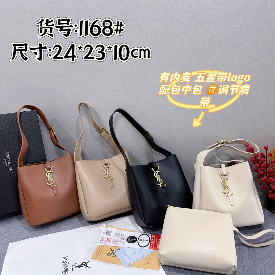 YSL shoulder armpit handbag