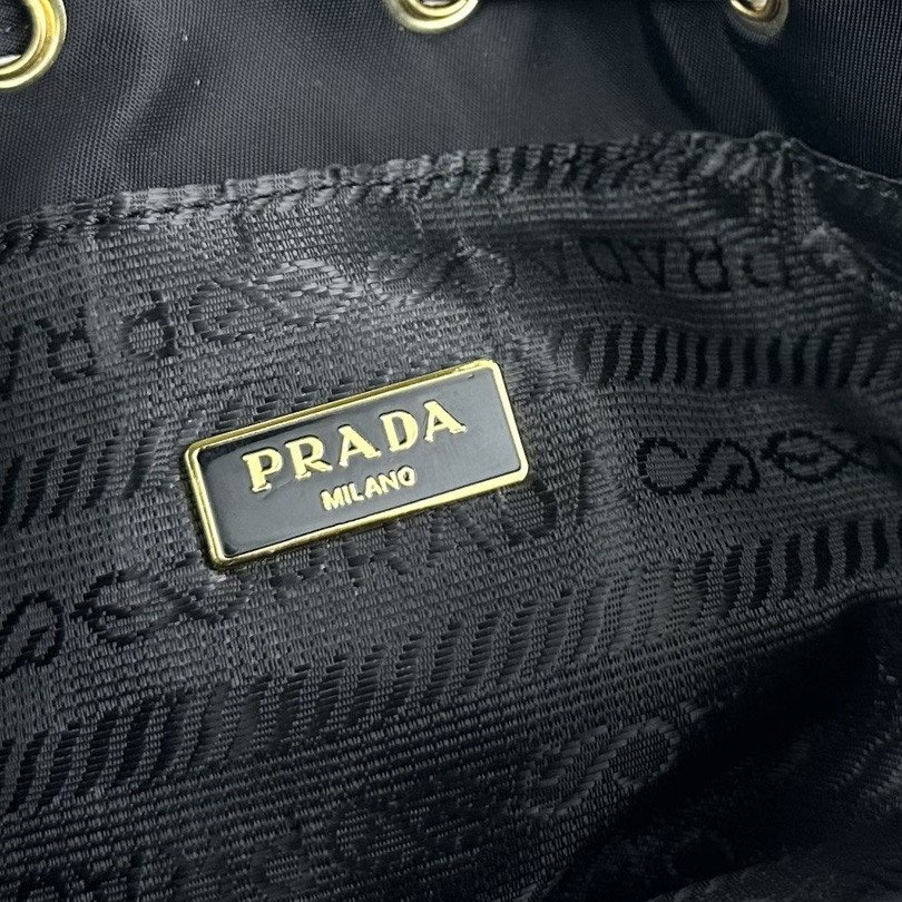 Prada mini bucket bag