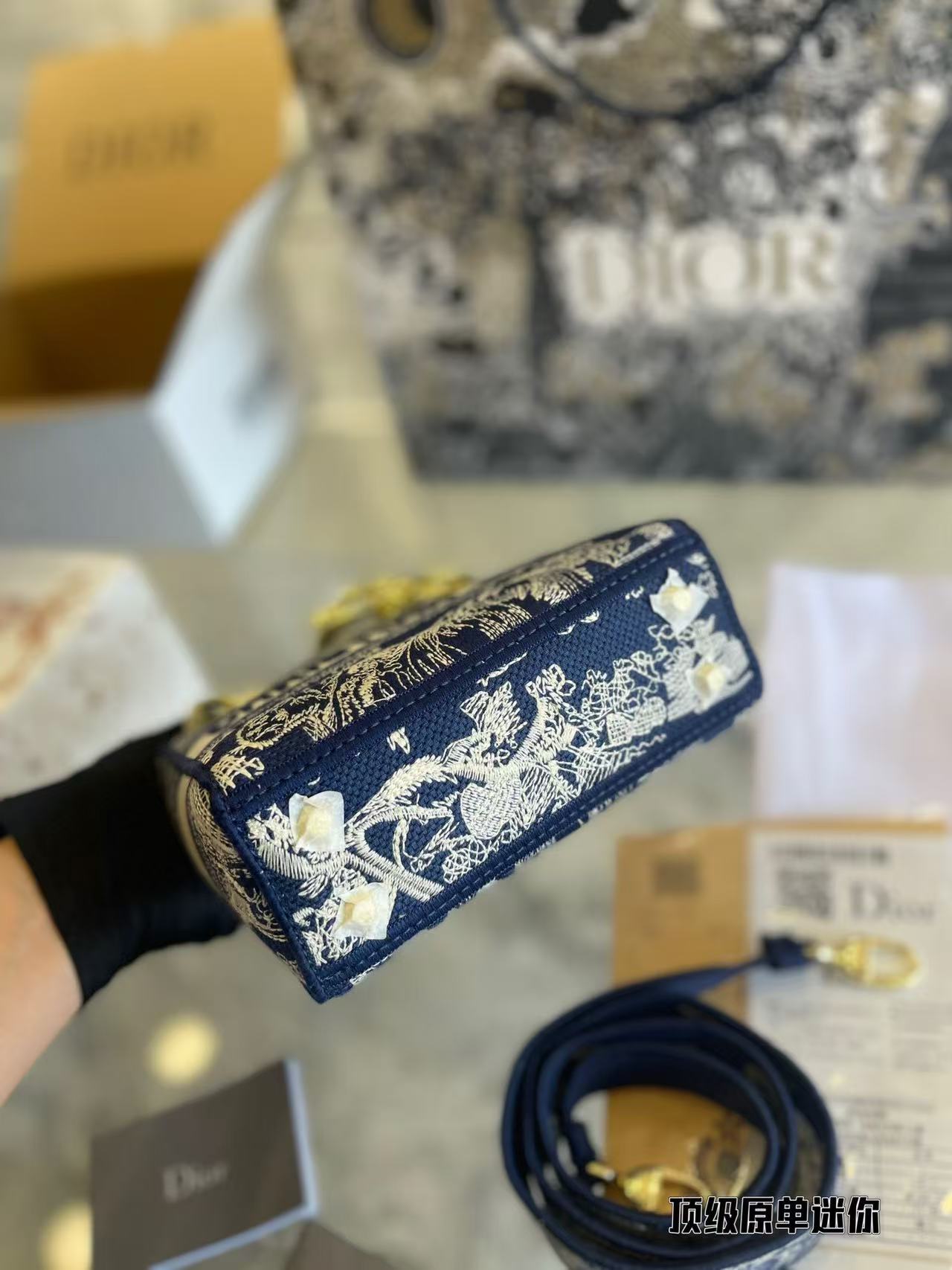 DiorLady-Life Constellation Embroidery Limited edition bag