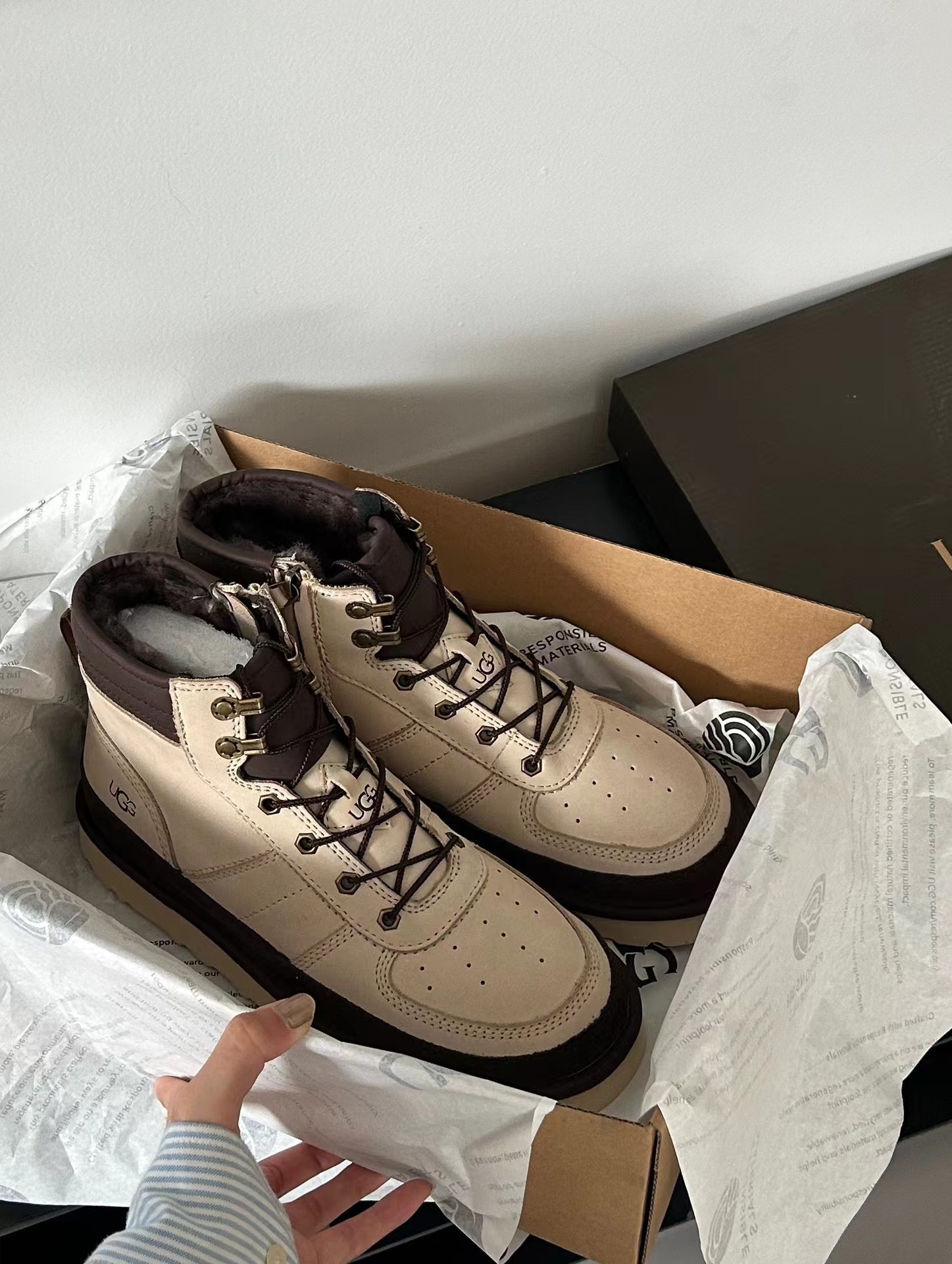 Top Quality UGG Highland Boot 'Beige Brown'