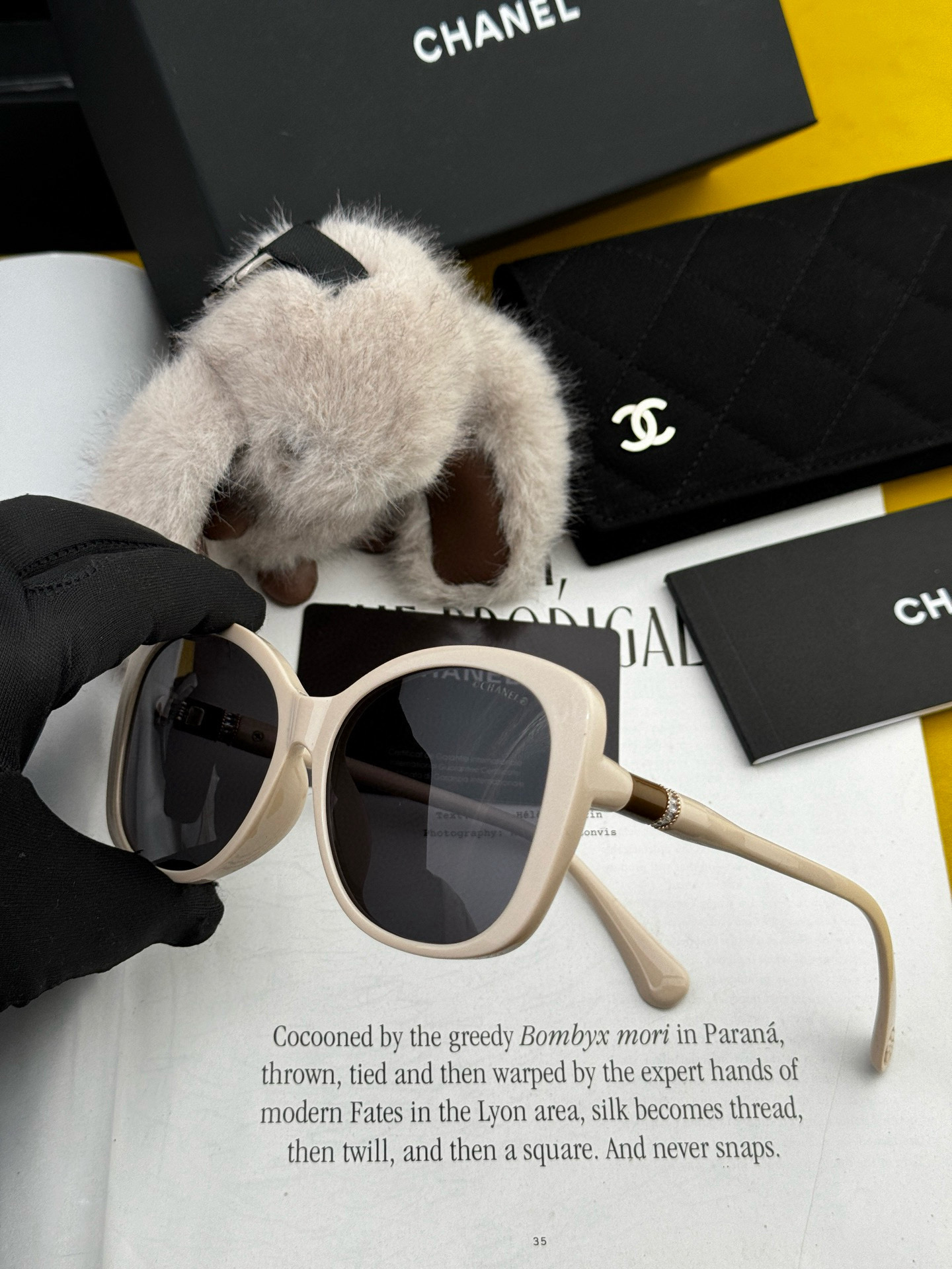 Chanel 2025 Trendy Hot Style Fashion Square Frame Sunglasses