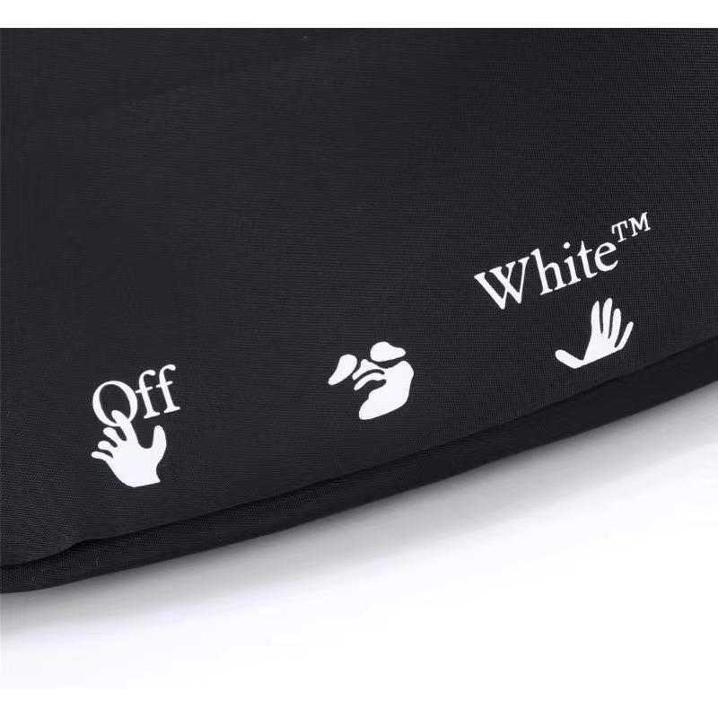 Off-White Casual Waist Bag bicycle waterproof shoulder bag