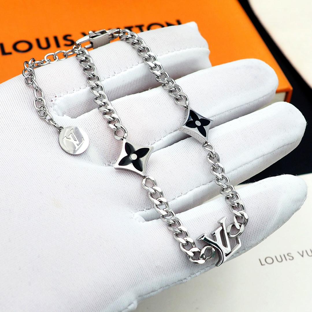 LV Spike Monogram Bracelet