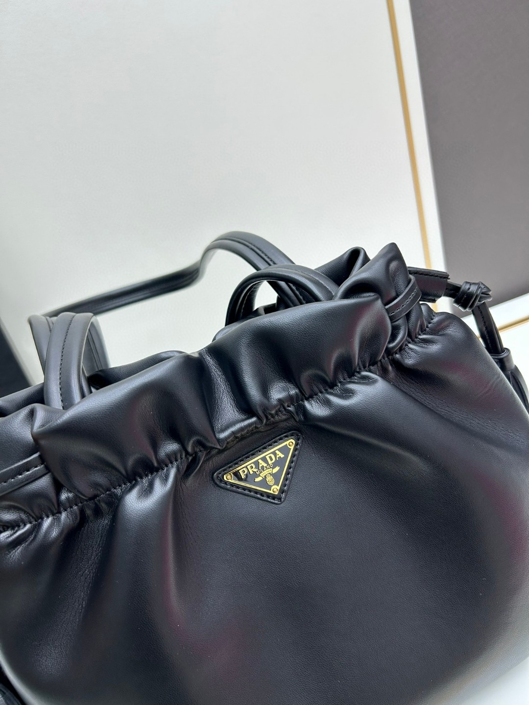 High Quality Prada Nappa Leather Shoulder Bag