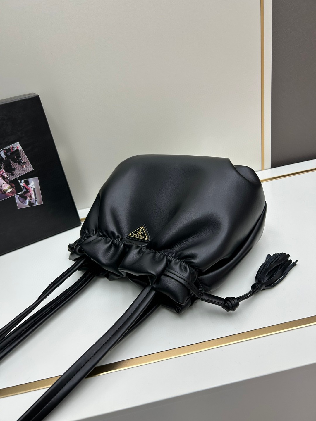 High Quality Prada Nappa Leather Shoulder Bag