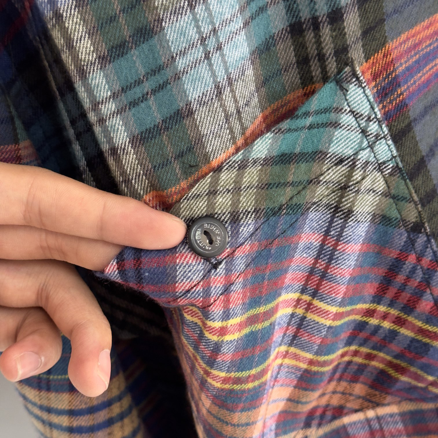 OFF WHITE Rainbow graffiti arrow shirt