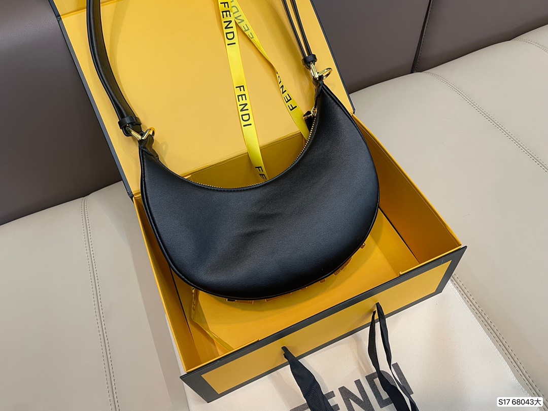 Fendi armpit Half moon handbag