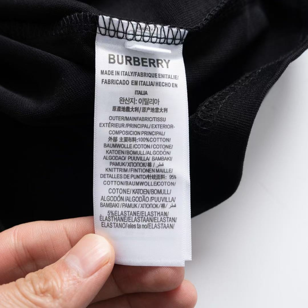 Burberry classic print T-shirt
