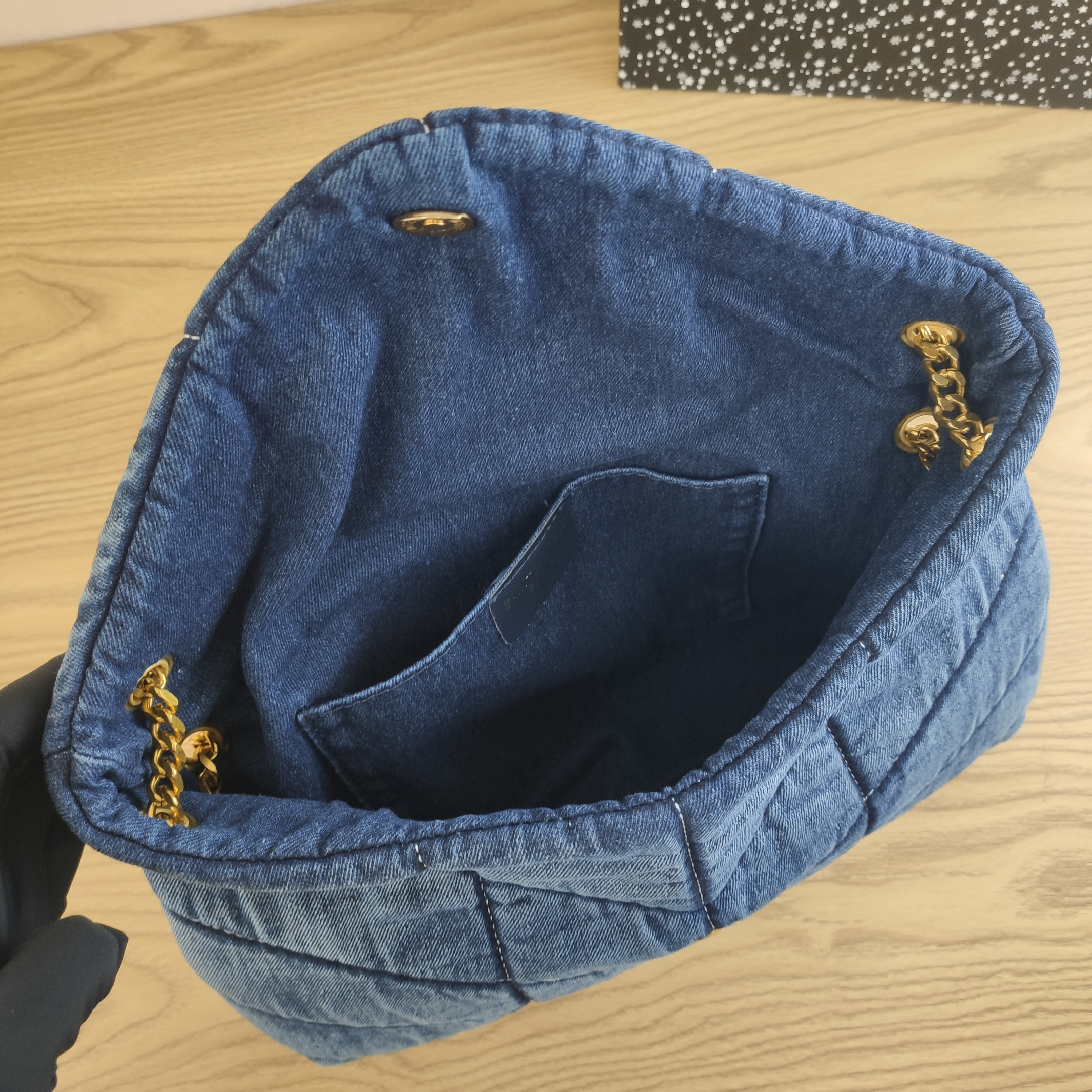 YSL loulou cowboy chain bag