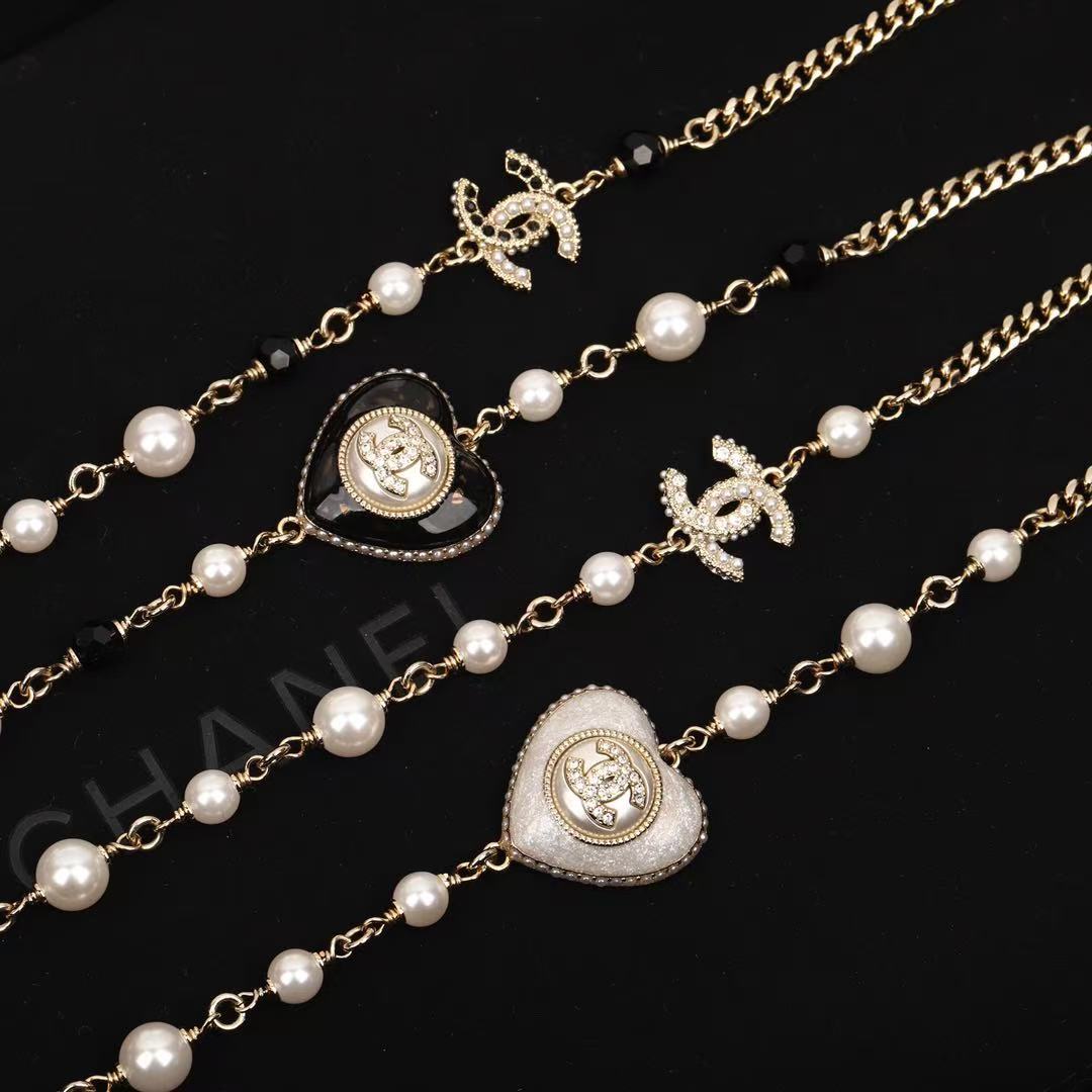 Chanel Love Pearl Necklace necklace
