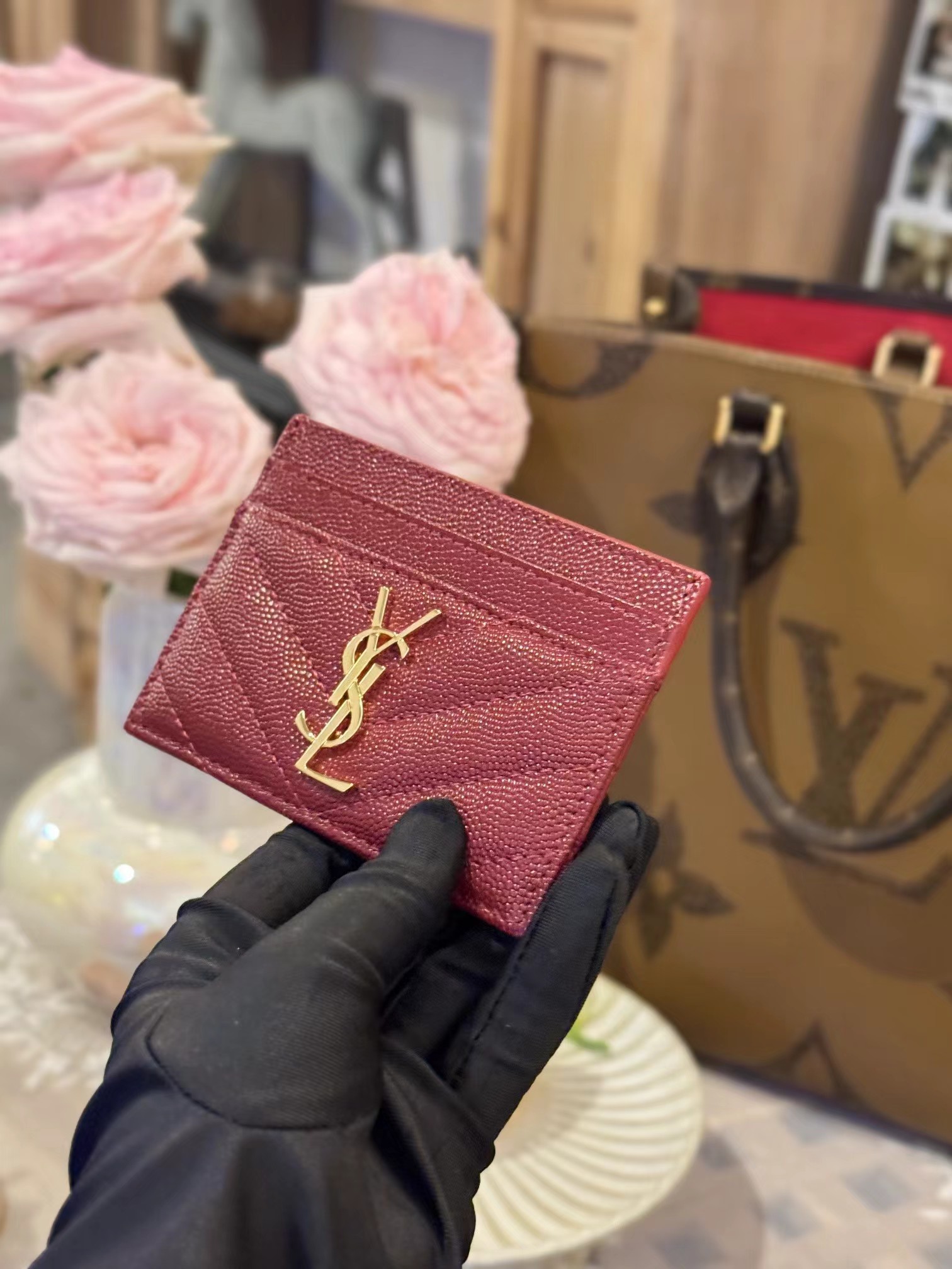 YSL Small Wallet