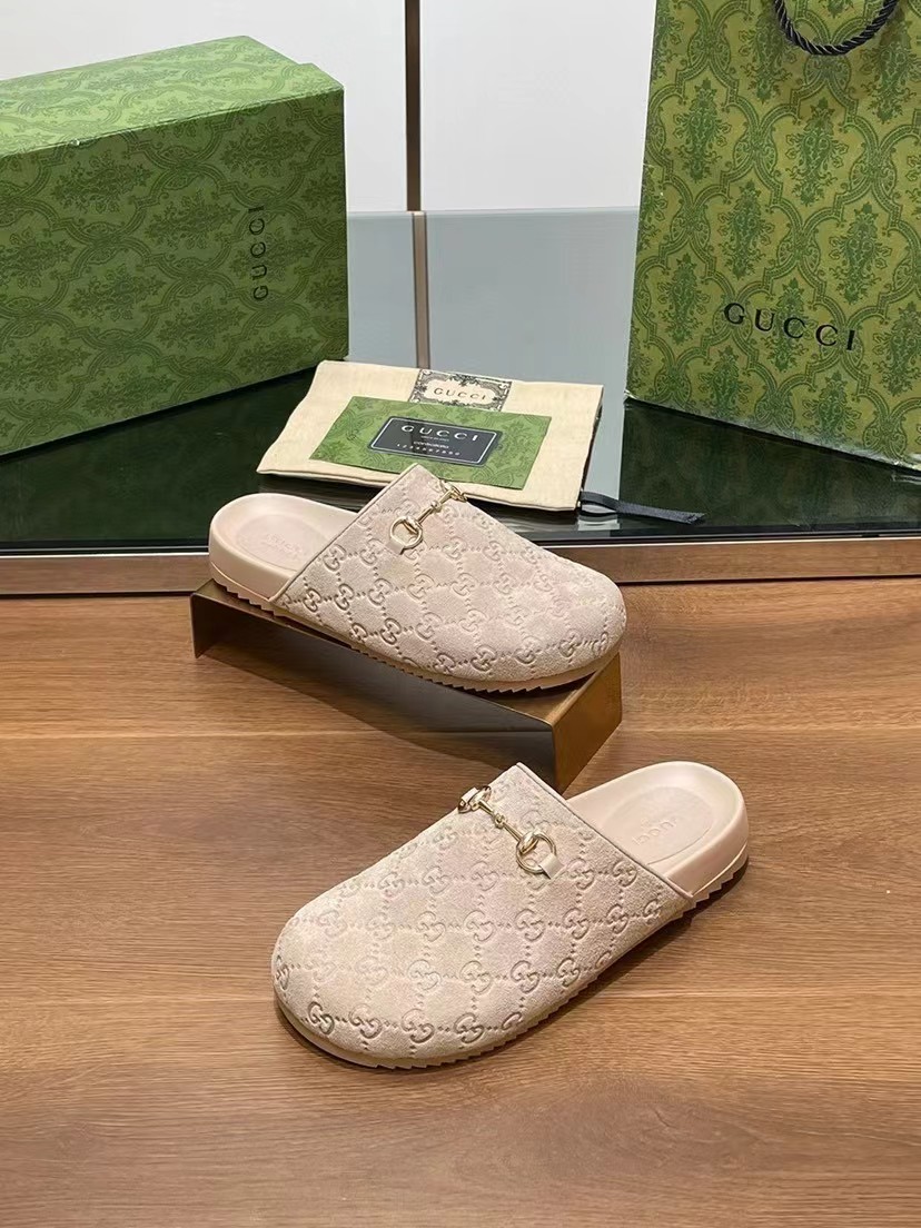 High Quality Gucci Horsebit mules Slippers