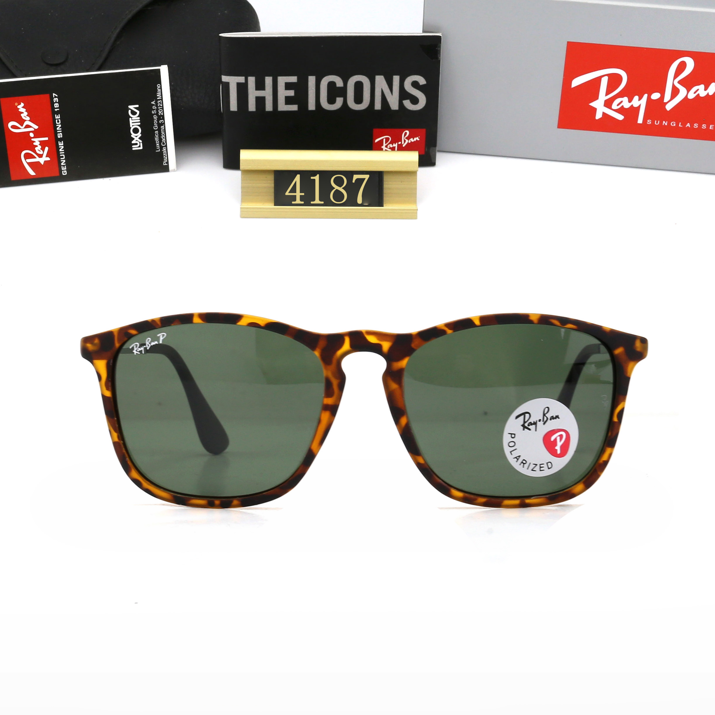 Ray Ban Polarized sunglasses.