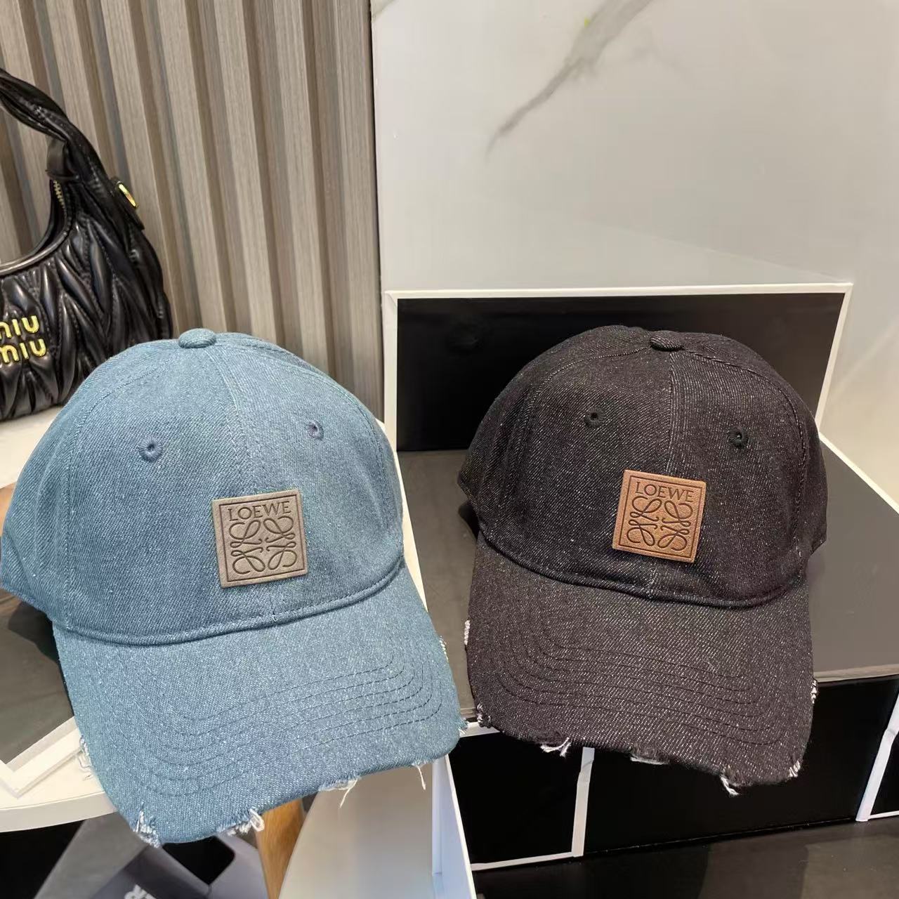 LOEWE washed cowboy hat