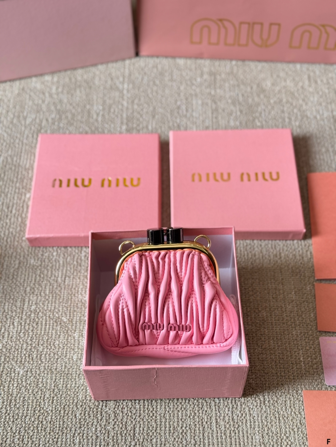 MiuMiu belle shell bag