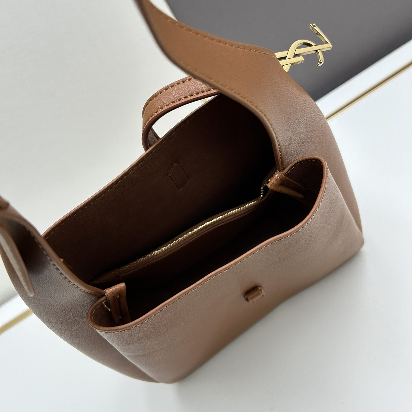 YSL armpit tote handbag