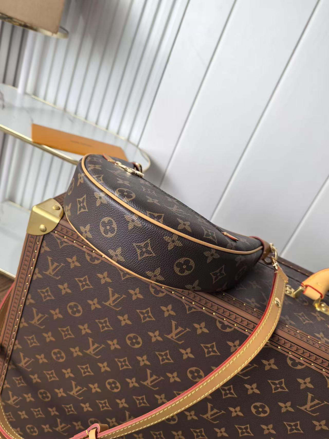 LV nicolas ghesquiere croissant handbag
