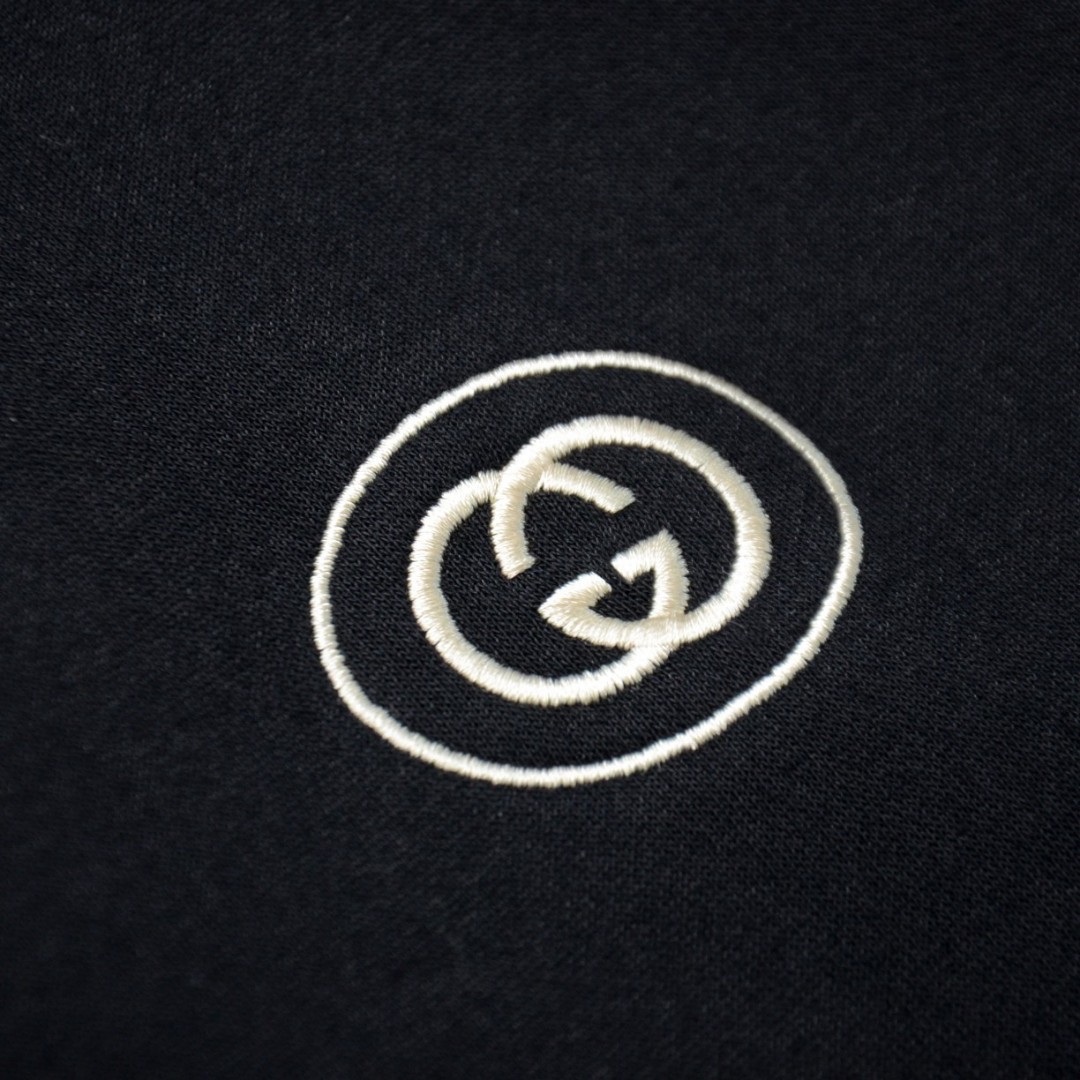 Replica Gucci classic Double GLogo with stand collar coat hoodie