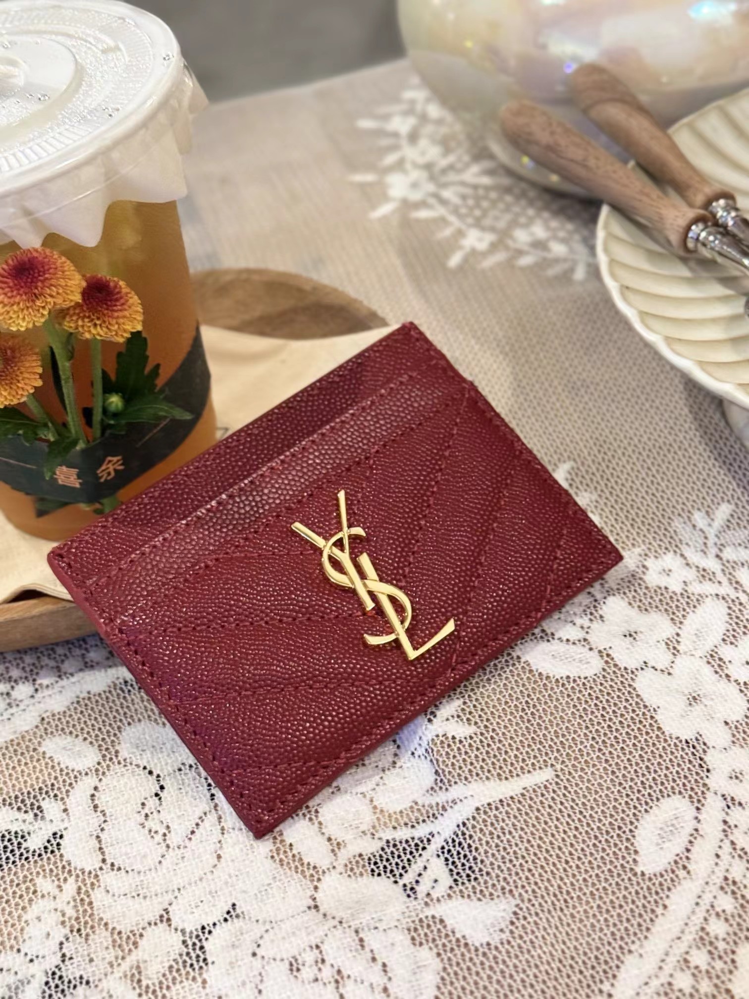 YSL Small Wallet