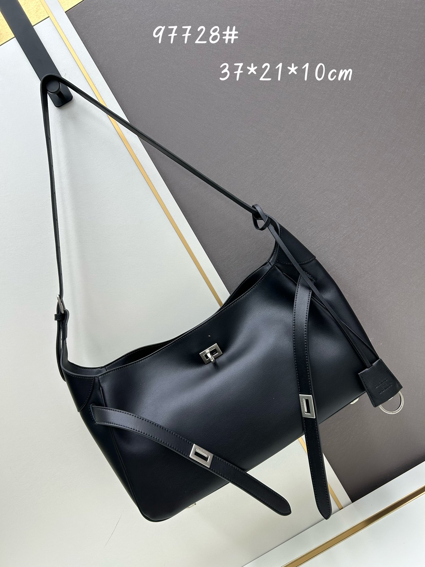 Balenciaga 24 Re-see bucket shoulder bag
